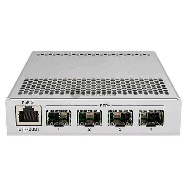Mikrotik Crs106-1c-5s Smart Switch | 400mhz Cpu | 128mb Ram | Sfp Ports 5 | 1 Year Parts Replacement Warranty