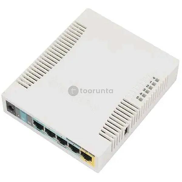Mikrotik Rb260gsp Network Switch | 5x Gigabit Poe Out Ethernet Smart Switch | Sfp Cage, Plastic Case, Swos