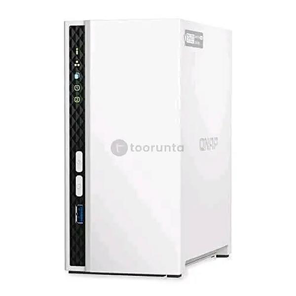 Qnap Ts-233 Eu | Quad-core 2.0 Ghz | 2gb Ram | 2 Bay Nas Storage | 2 Years Parts Replacement Warranty