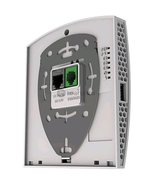 Mikrotik Wsap Ac Lite Wireless Access Point | In-wall Dual Concurrent 2.4ghz/ 5ghz | 3 Ethernet Ports | Telephone Jack Pass Through |