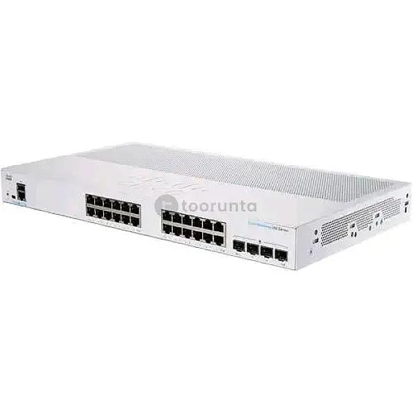 Cisco Cbs350-24p -4g Poe Managed Switch | 24 Ports Poe Giga | 4 X Giga Sfp
