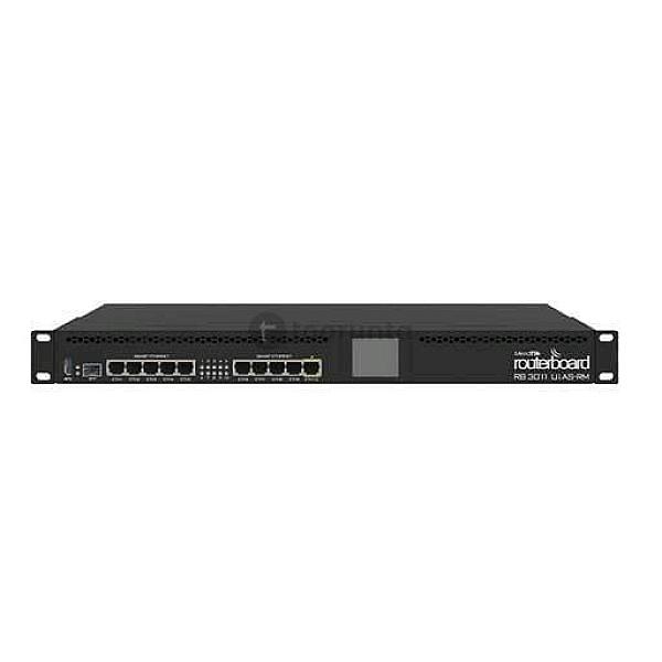 Mikrotik Rb3011uias-rm Routerboard | 1.4 Ghz Arm Cpu | 1 Gb Ram (10)gigabit | (1)sfp Routeros L5 1u Rackmount Case | 1 Year Parts Replacement Warranty