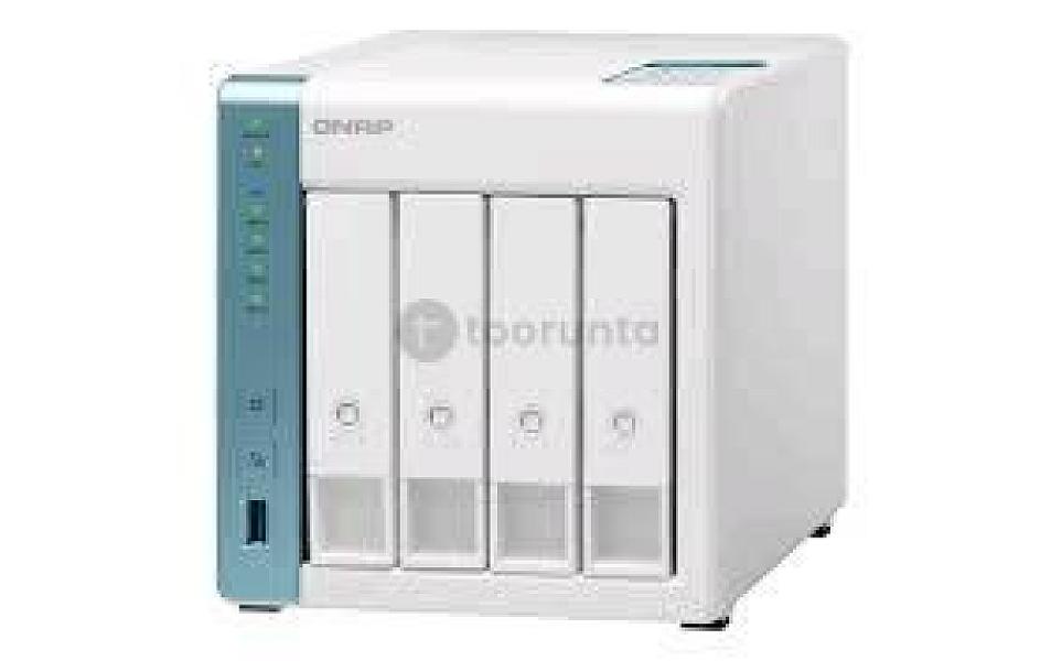 Qnap Ts-431k | 4 Drive Bay | Dual-core 1.4ghz Processor | 1gb Ram | Supports Raid 5/6 Acceleration |Nas Storage