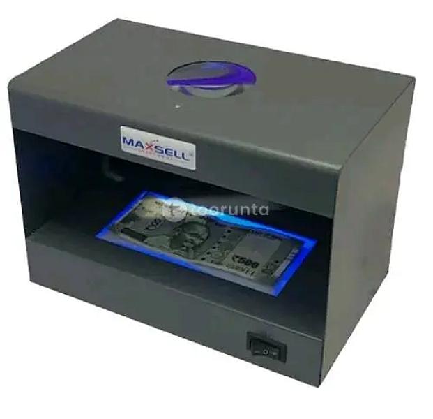 Maxsell Mx 2000 B Fake Note Detector | Detection Technology : Uv & Cfl Lamp