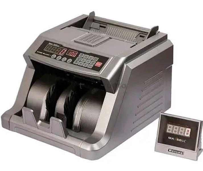 Maxsell Mx50 Loose Note Counting Machine | Counting Speed 6 Seconds / 100 Notes | Detects Double Notes, Half Notes, Chain Notes