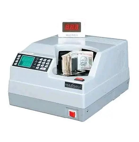 Maxsell Mx 600 Bundle Counting Machine | Hopper Capacity : 150 Notes | Counting Speed: 100 Note@ 2.5 Sec