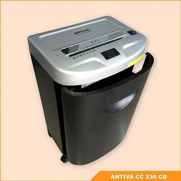 Antiva Cc 235 Cd Paper Shredder | Speed (Meters/minute) : 2.5 | Over Load & Heat Protection | 34 Liters | 15 – 17 Sheets | 1 Year Parts Replacement Warranty