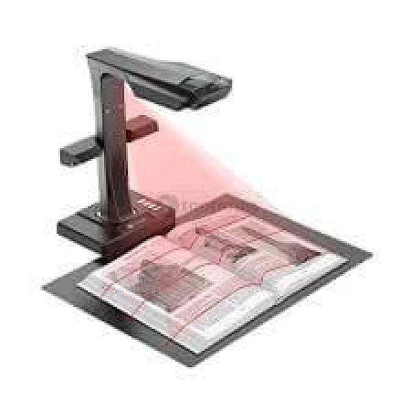 Czur Et-25 Pro Overhead Book/document Scanner | 25mp Hd Camera | Scan Up To A3 Format | Patented Page-flattening Algorithms | 1.5s/page Print Speed | Efficient Ocr, Jpg, Pdf, Tiff