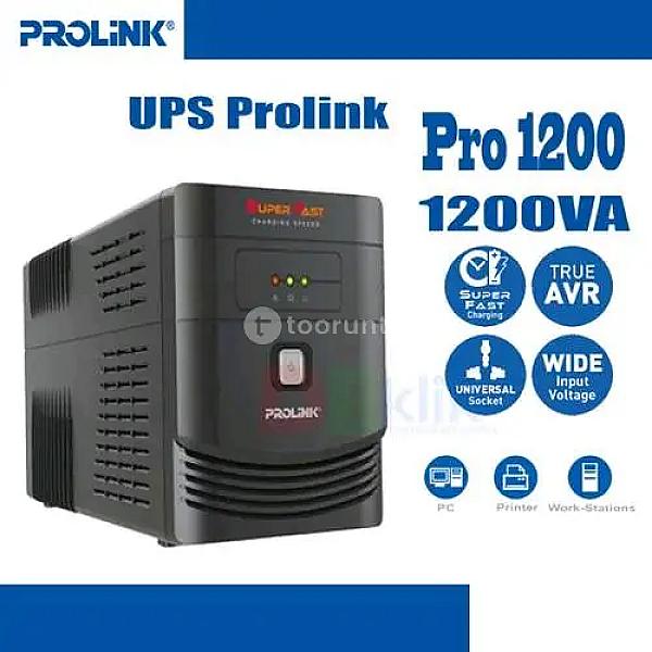 Prolink Pro 1201sfc 1200va Ups | Number Of Battery 12 V/8.2 Ah X 2 | 1 Year Warranty