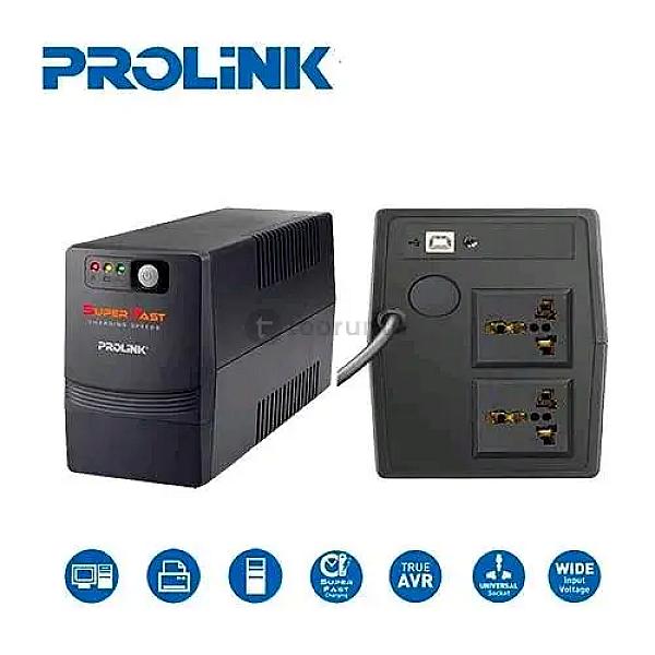 Prolink Pro 700sfc 650va Ups | Number Of Battery 12 V/8.2 Ah X 1