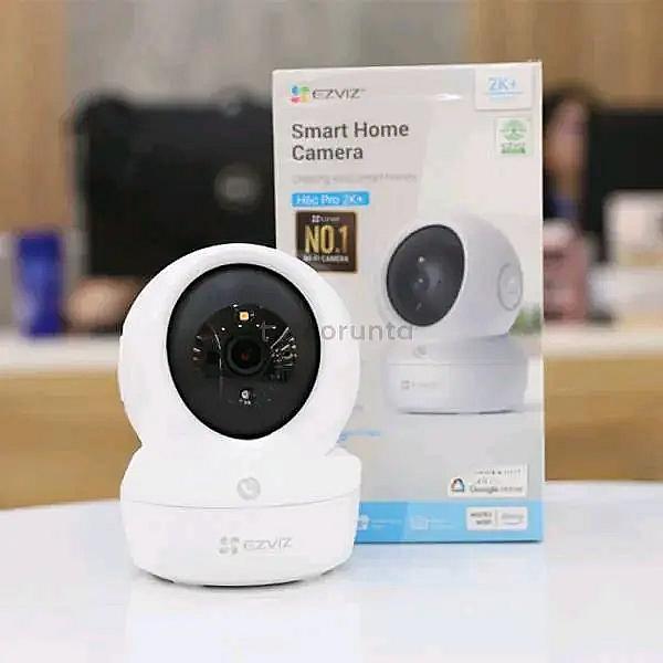 Ezviz H6c Home Security Camera | 3mp Full Hd Pan & Tilt Home Security Wi-fi Smart Camera | Motion Detection | Auto Tracking | Night Vision | 2 Way Audio | Sleep Mode | Microsd Card Up To 256gb | 1 Year Warranty