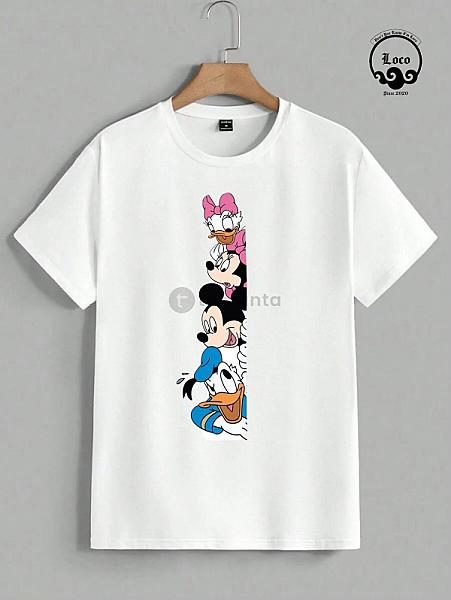 Minnie, Mickey And Donald