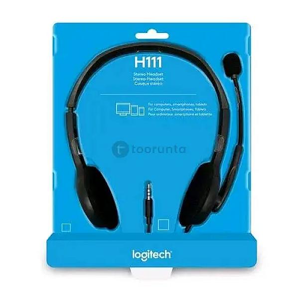 Logitech H111 Sterio Headset | 3.5mm Multi-device Headset