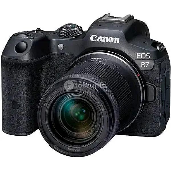 Canon Eos R7 Mirrorless Camera | 32.5mp Aps-c Cmos Sensor | 4k60 10-bit Video, Hdr-pq & C-log 3 | Multi-function Shoe, Wi-fi And Bluetooth | With Canon Rf-s 18-150mm F/3.5-6.3 Lens
