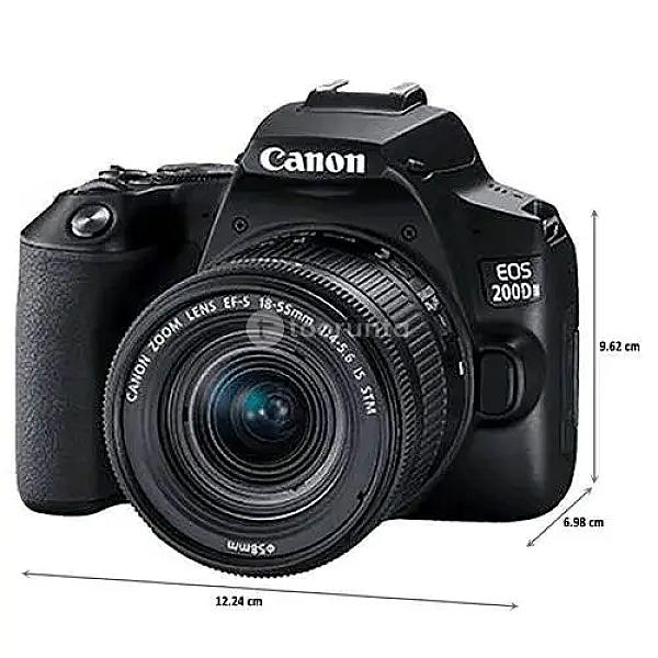 Canon Eos 200d Ii 24.1mp Dslr Camera + Ef-s 18-55mm