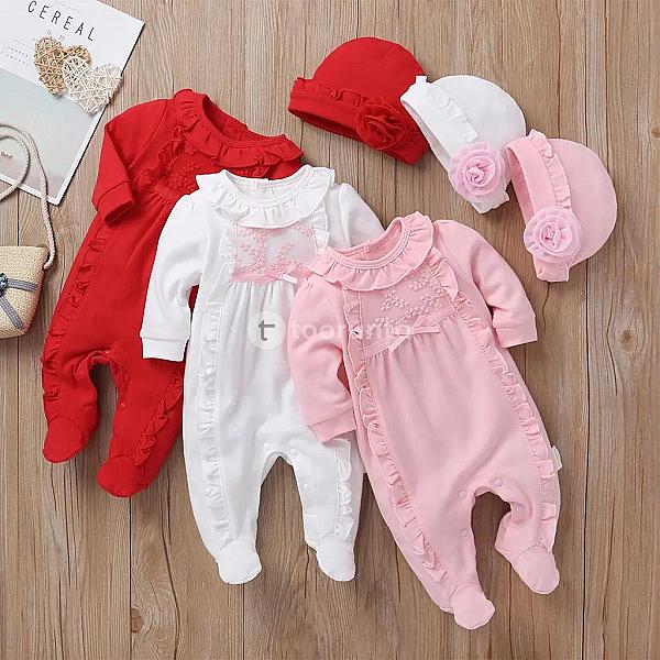 Baby Romper With Hat
