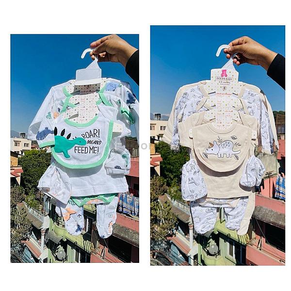Cotton 8 Pcs Sets