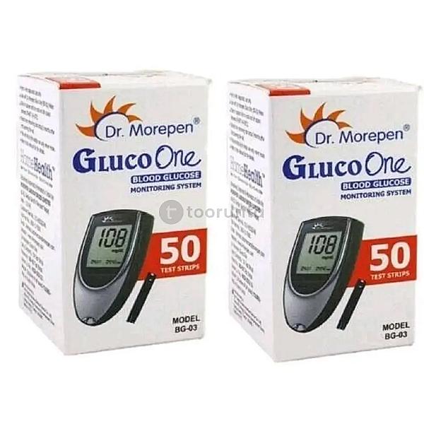 Dr. Morepen Gluco Strips 50 Strips