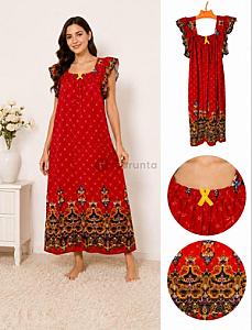 Comfortable Sleepwear | Free Size | Red