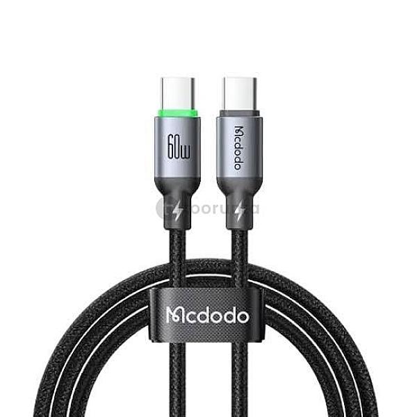 Mcdodo Ca 687 60w Usb-c To C Fast Charging Cable With Led Indicator Light (1 Meter)