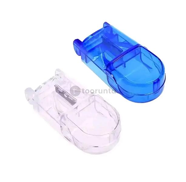 Tablet Cutter & Pill Splitter With Storage Compartment | Precision Medicine Cutter For Tablets & Pills