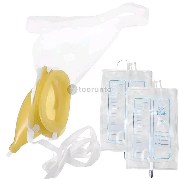 Urinal Collector Urinary Bag For Male And Female Catheter Urine Drainage Bag Urine Collection Bag Set