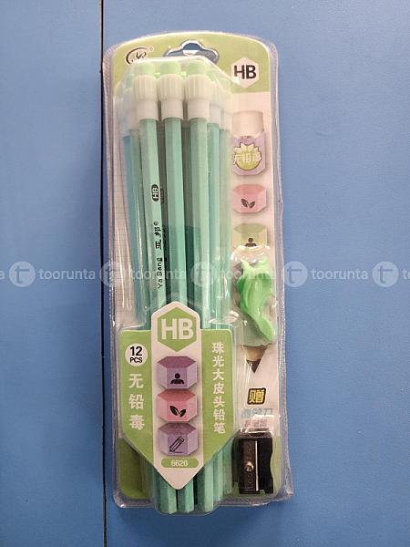 12 Hb Graphite Pencils