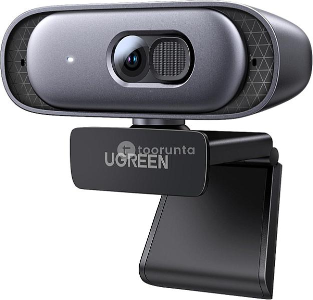 Ugreen 2k Webcam 1080p 60fps Usb Web Cam With Dual Microphone, Auto Focus & Automatic Light Correction