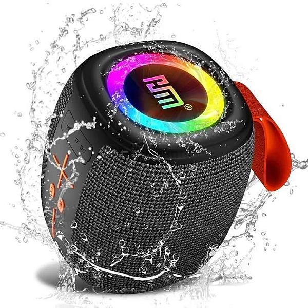 Hm-805 Portable Bluetooth 5.3 Speaker With Rgb Lights & Ipx4 Waterproofing