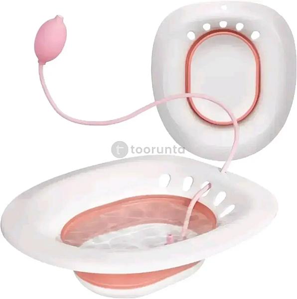 Foldable Sitz Bath Basin – Postpartum & Perineal Relief (Toilet Fit Design)