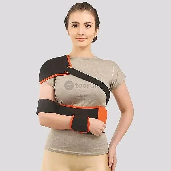 Flamingo Elastic Shoulder Immobilizer Arm Sling | Shoulder Support Brace For Dislocation, Injury & Post Surgery