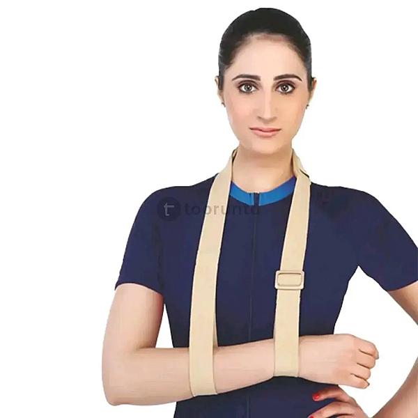 Flamingo Arm Sling Strap Universal Size | Adjustable Arm Support Strap For Fracture, Sprain & Recovery