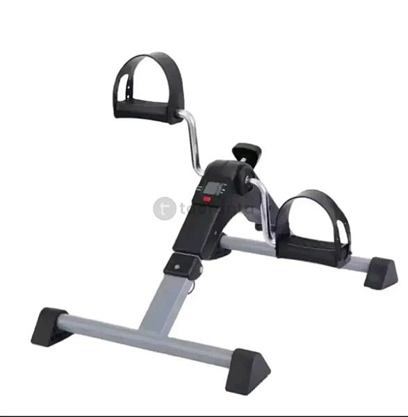 Mini Exercise Cycle Pedal Exerciser | Foldable Under Desk Fitness Bike For Arm & Leg Workout, Physiotherapy & Rehabilitation