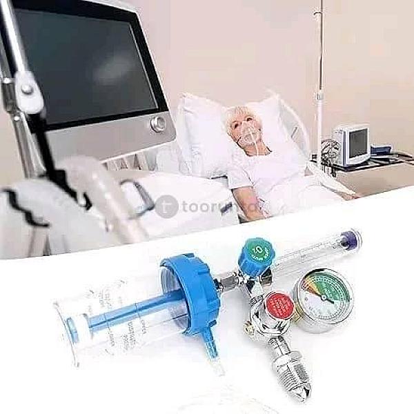 Original Japanese Technology | Oxygen Flow Regulator | Oxygen Flow Meter | Oxygen Pressure Reducer/regulator | Pressure Reducing Oxygen Meter Outlet Male Thread G5/8-14 With High Quality Nasal Cannula