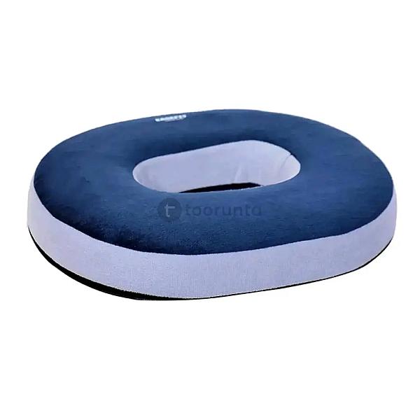 Orthopedic Soft Foam Donut Ring Cushion Pillow For Piles, Hemorrhoids Coccyx Tailbone Fistula Sciatica Post Natal Chair Lumar Pain Relief During Pregnancy, Seat Pillow, Washable, Blue