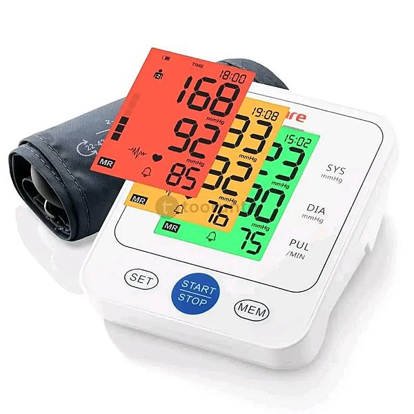 Sinocare Automatic Digital Blood Pressure Monitor For Upper Arm – Accurate Bp Machine With Large Display (22-42cm Cuff)