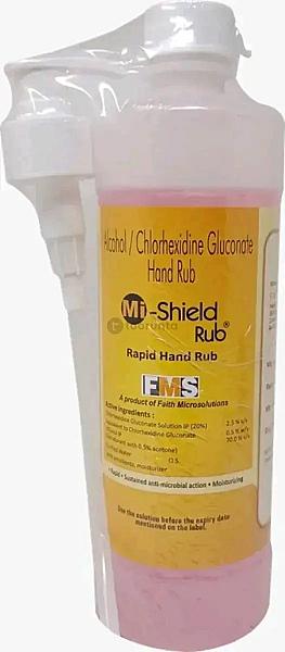 Mi Shield Rub 500ml – Alcohol-based Hand Sanitizer With Moisturize