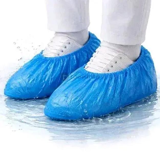 Plastic Shoe Cover For Rain – Disposable Anti-dust Pe/cpe Shoe Cover 200pcs