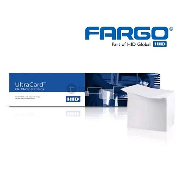 Pvc Card Fargo Ultracard | Cr80 | White, 500 Cards