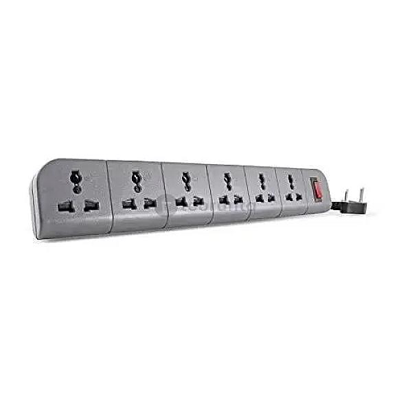 Belkin 6-socket Surge Protector Universal Socket Multiplug| 2 Mtrs Heavy Duty Cable