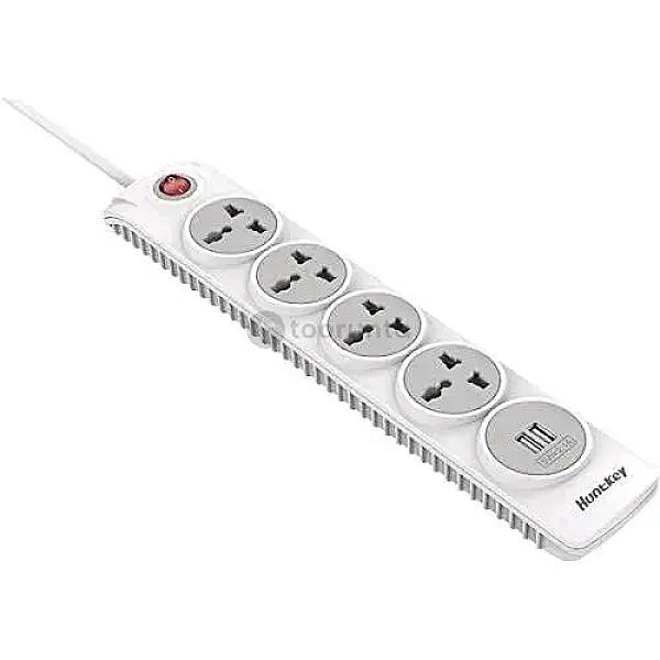 Huntkey Power Strip Szn507 Multiplug| 3 Meters | 4 Sockets | 2 Usb