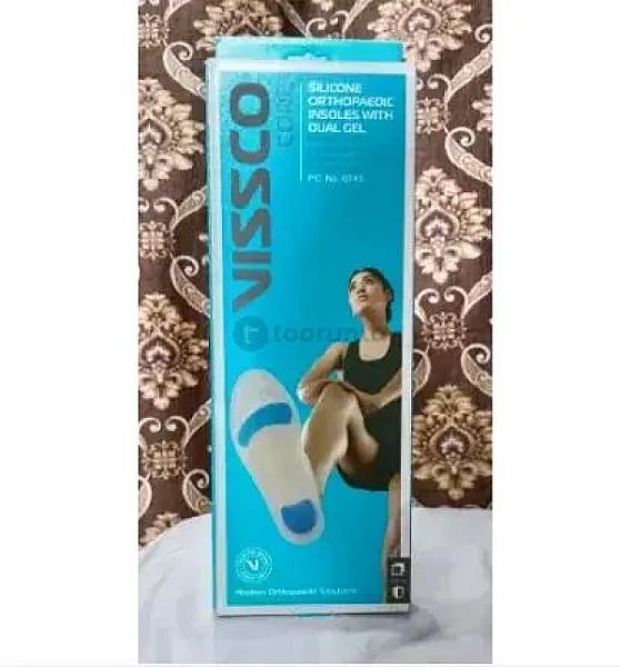 Silicone Orthapaedic Insoles With Dual Gel