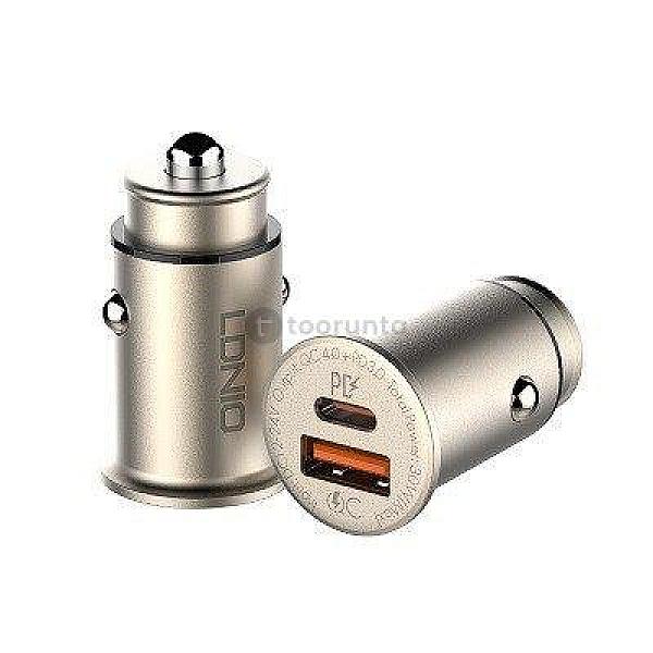 Ldnio C506q 30w Ultra Mini Zinc Alloy Shell Car Charger