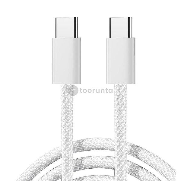 Joyroom S-a45 Ben Series Braided 60 W Fast Charging Data Cable Type-c To Type-c 1m