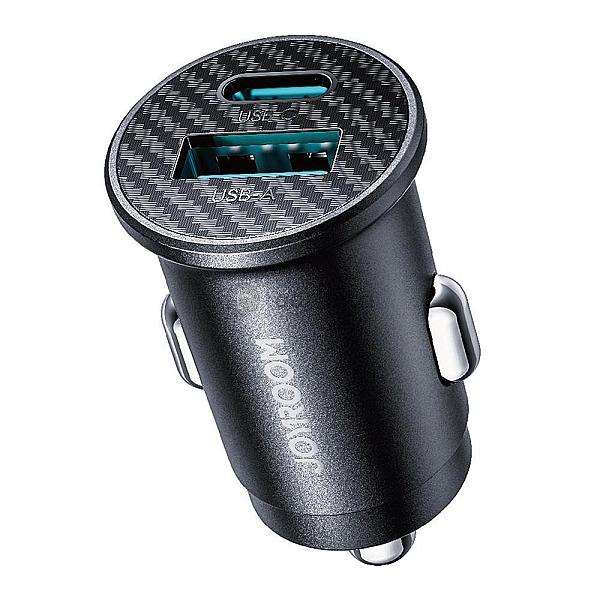 Joyroom Jr-ccn16 15w Mini Car Charger Usb-a + Usb-c Dual Ports