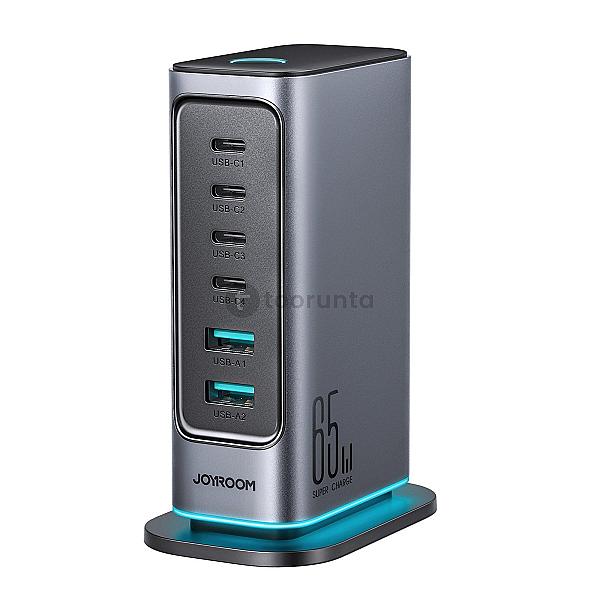 Joyroom Jr Tcm02 65w Multi-port Gan Charger