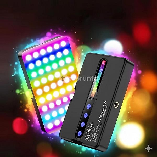 M160 Rgb Rechargeable Pocket Fill  Video Light