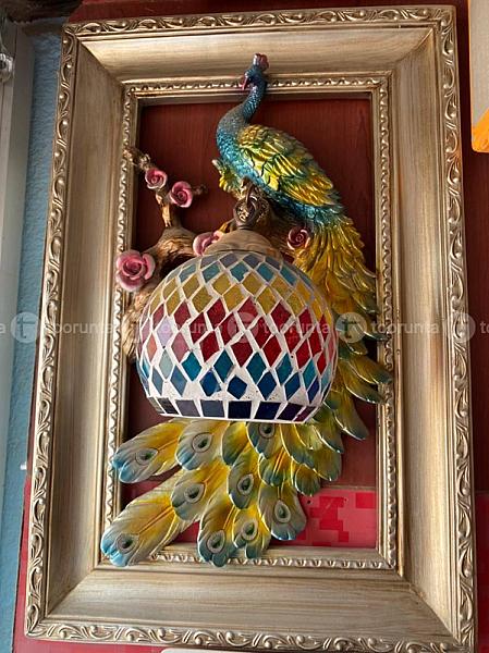 Antique Bird Wall Light