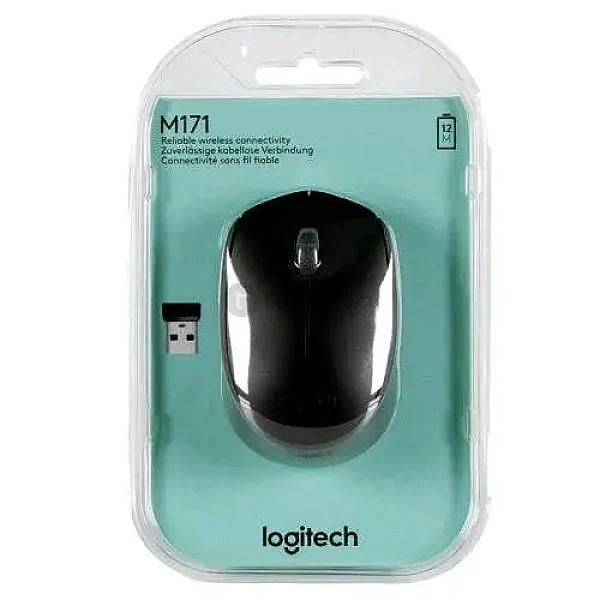 Logitech M171 Wireless Mouse | 2.4 Ghz Wireless Technology | 10-metre (33-foot) Range | 1 Year Parts Replacement Warranty