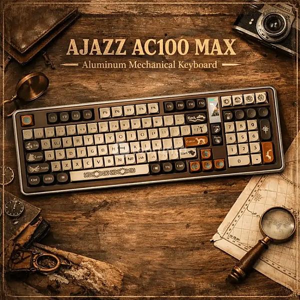 Ajazz Ac100 Max Aluminum Mechanical Keyboard